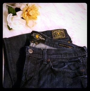 Sweet N' Straight Lucky Brand Dungarees